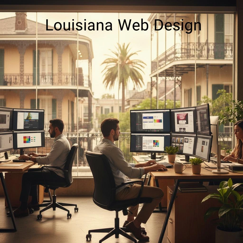 Louisiana New Orleans web design